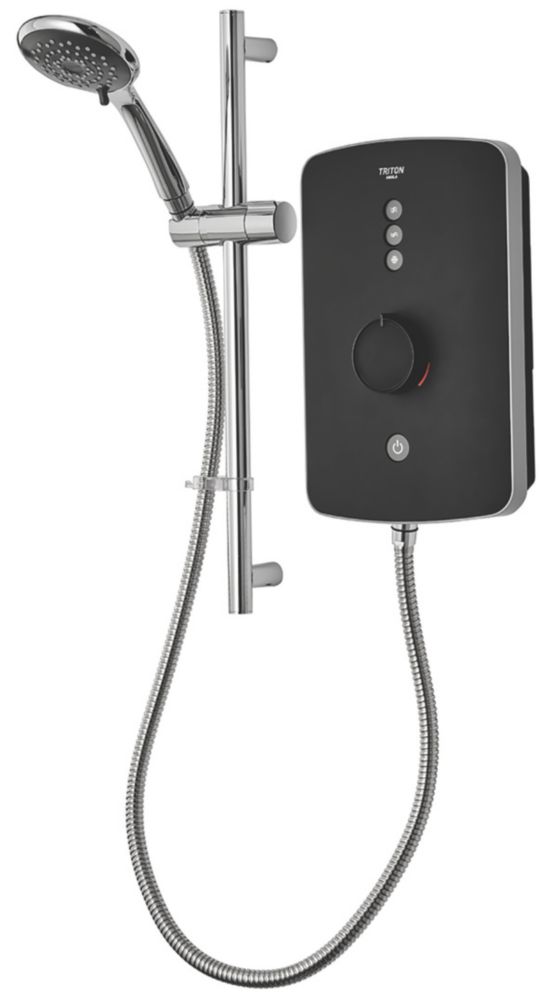 Image of Triton Amala Soft Black 9.5kW Electric Shower 