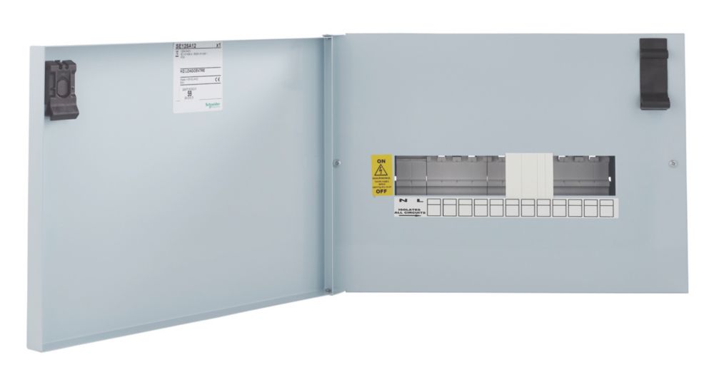 Image of Schneider Electric KQ 12-Way Non-Metered Type A Distribution Board 