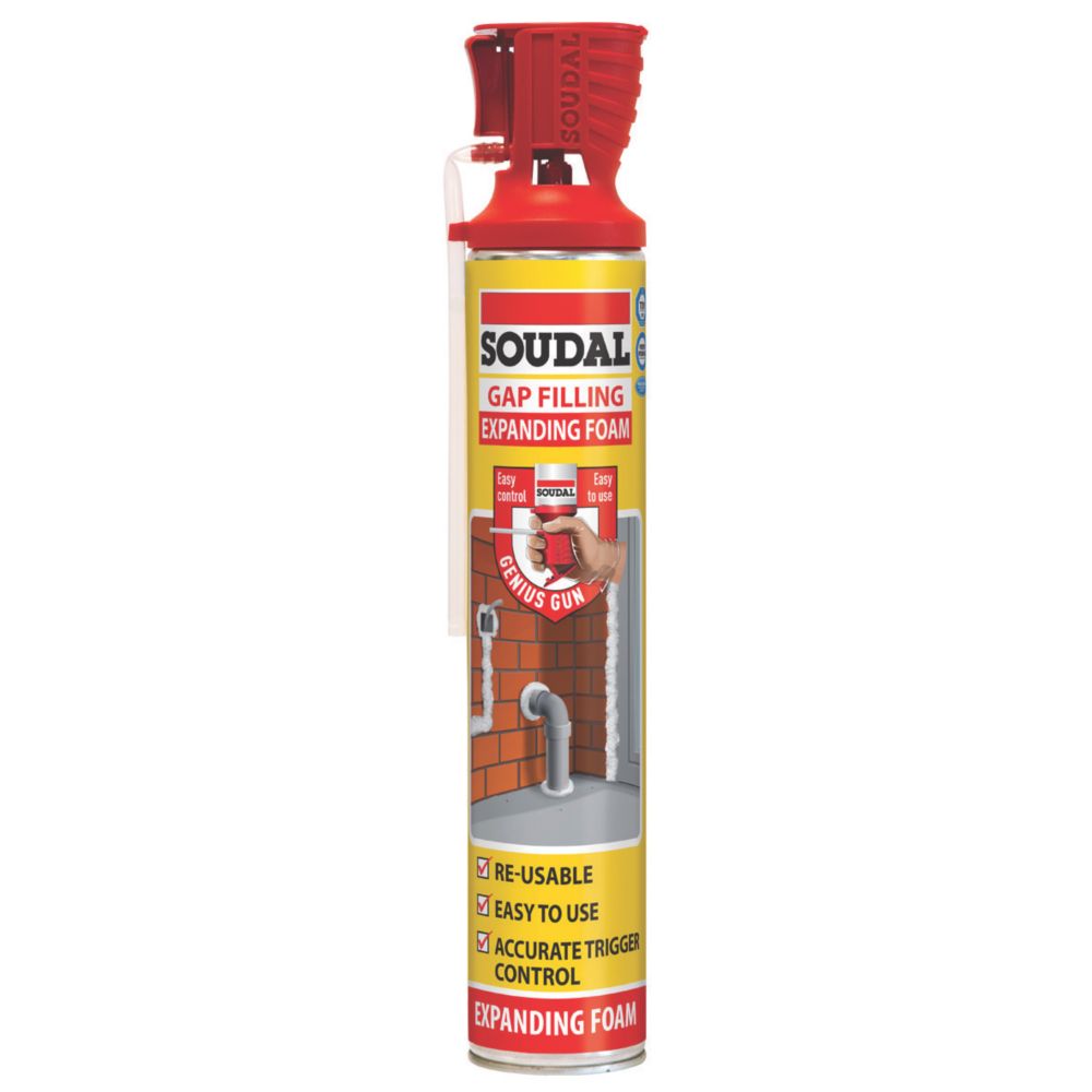 Image of Soudal Gap Filling Foam Hand-Held 750ml 