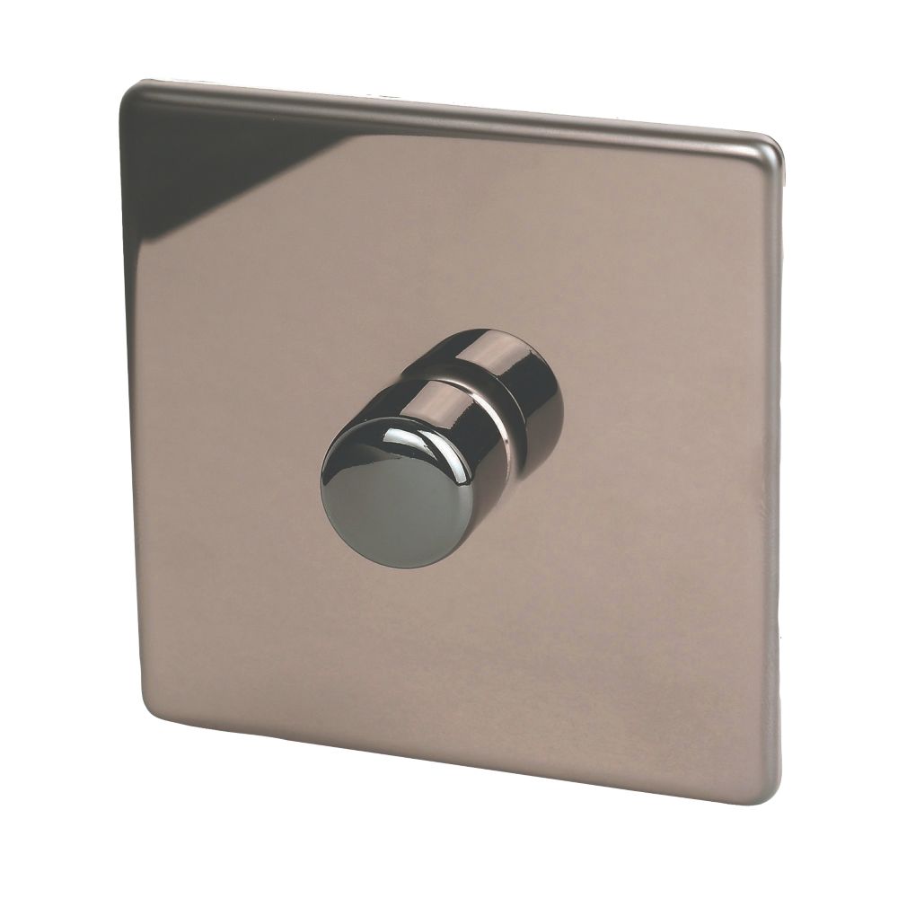 Image of Varilight V-Pro 1-Gang 2-Way LED Dimmer Switch Polished Bronze 