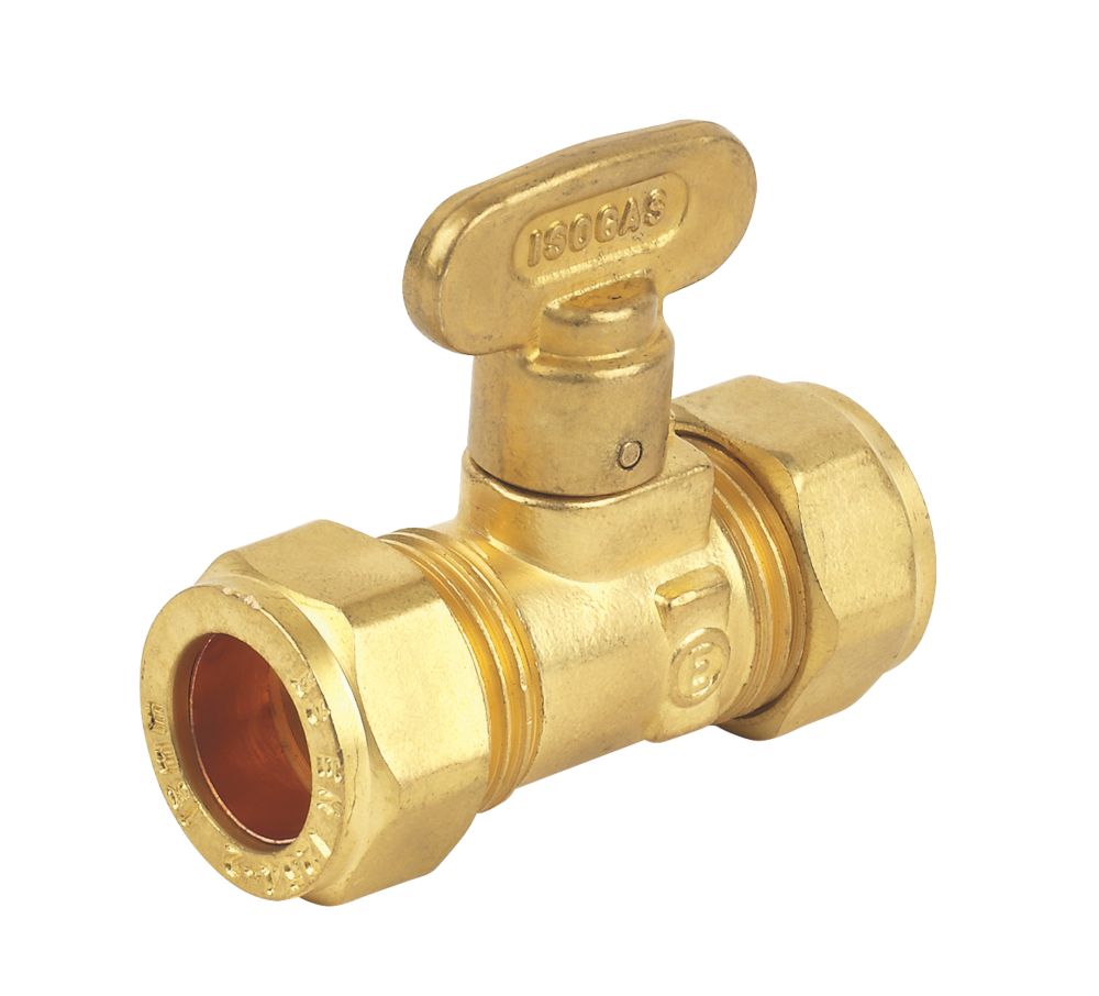 Image of Gas Isolating Valve 15mm x 15mm 