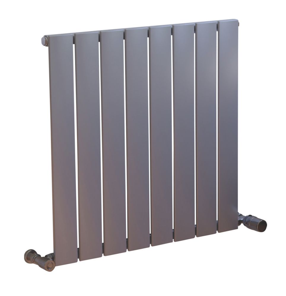 Image of Ximax Oceanus Horizontal or Vertical Designer Radiator 600mm x 595mm Silver 