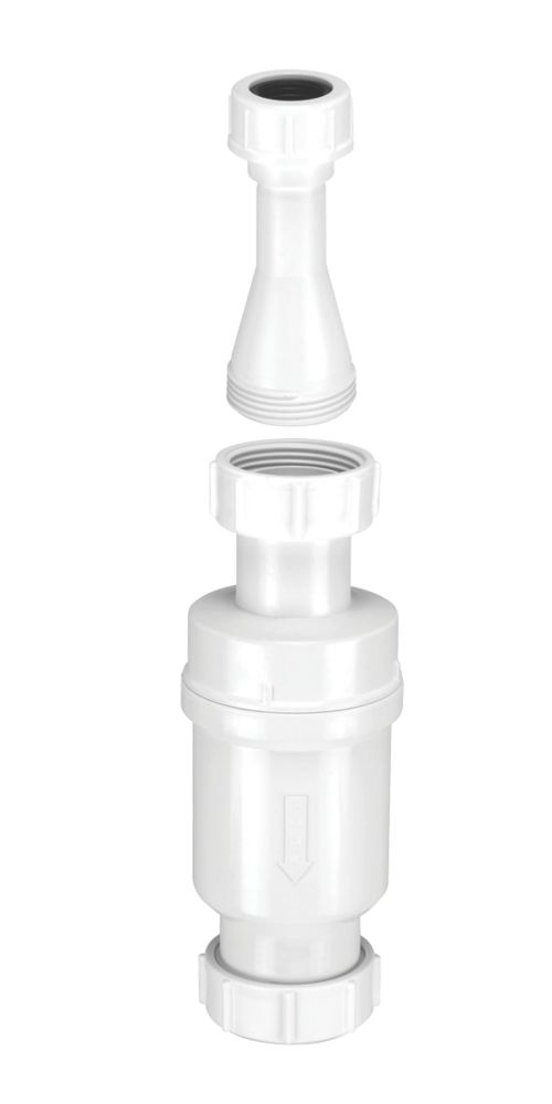 Image of McAlpine MACVALVE-3 Self-Closing Waste Valve 32mm x 1 1/4" 