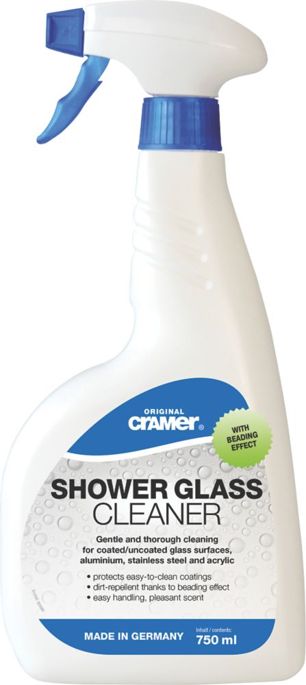 Image of Cramer Bathroom Shower Glass Cleaner 750ml 