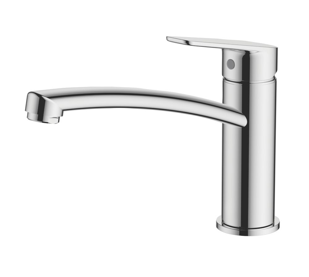 Image of Swirl Monobloc Kitchen Mixer Tap Chrome 
