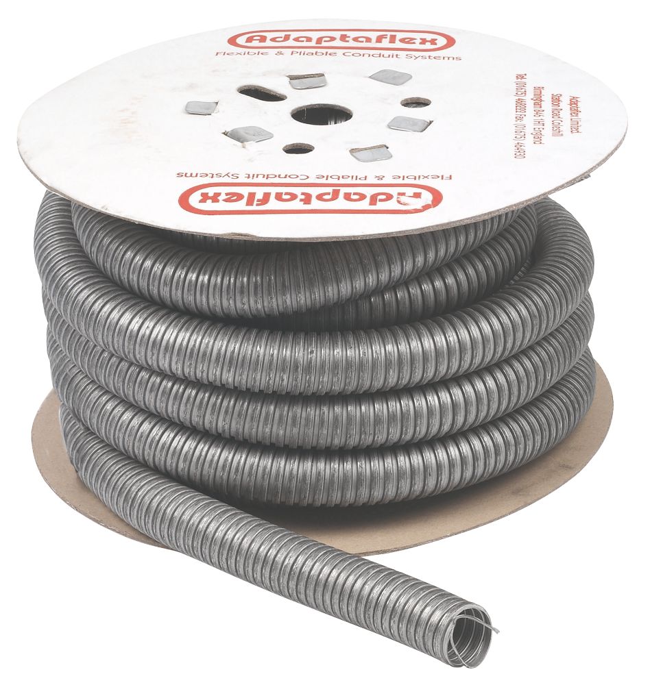 Image of Adaptaflex Steel Conduit 32mm x 10m 