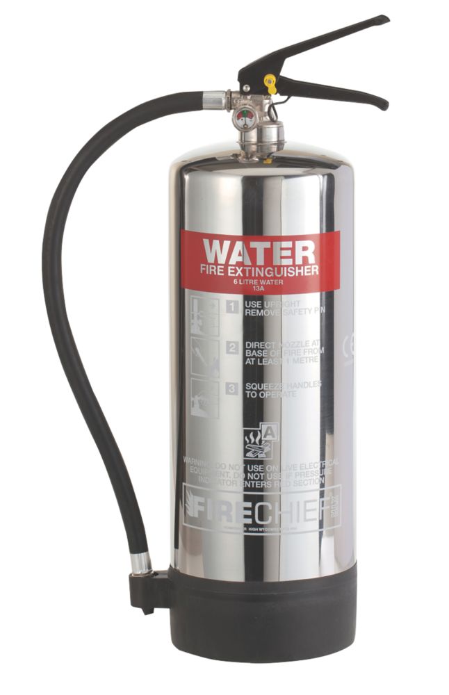 Image of Firechief PXW6 Water Fire Extinguisher 6Ltr 