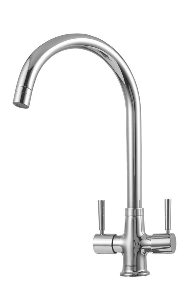 Image of Clearwater Davina Dual-Lever Monobloc Tap Chrome 