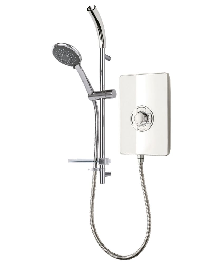 Image of Triton Collection Enhance White 9.5kW Electric Shower 
