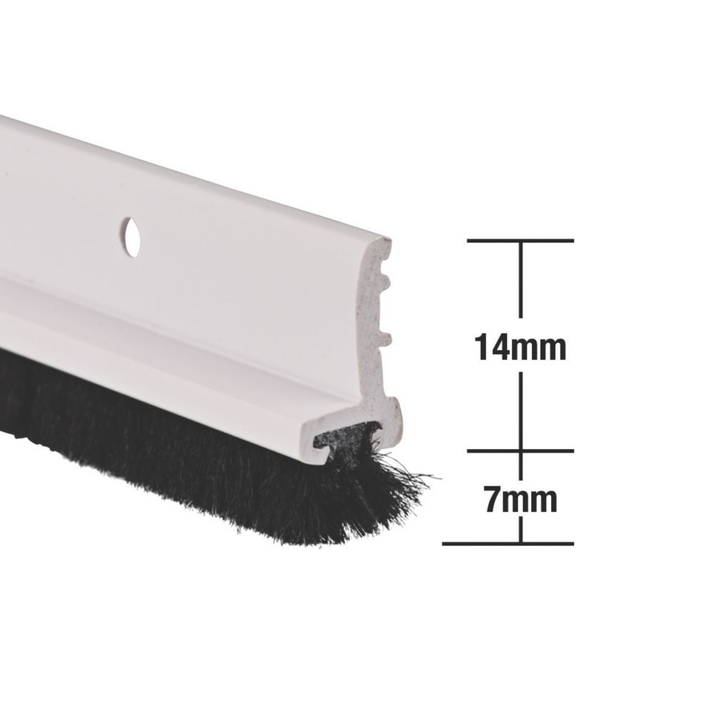 Image of Stormguard Door & Window Strips White 1.05m 5 Pack 