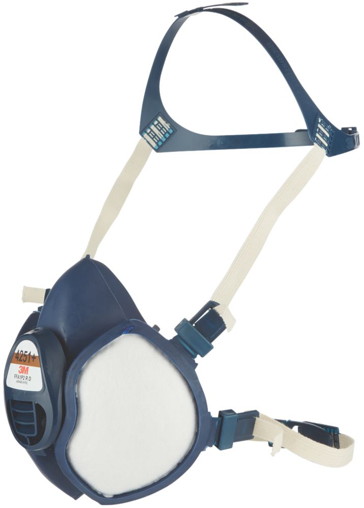 Image of 3M 4251+ One Size Half Mask Respirator A1-P2 