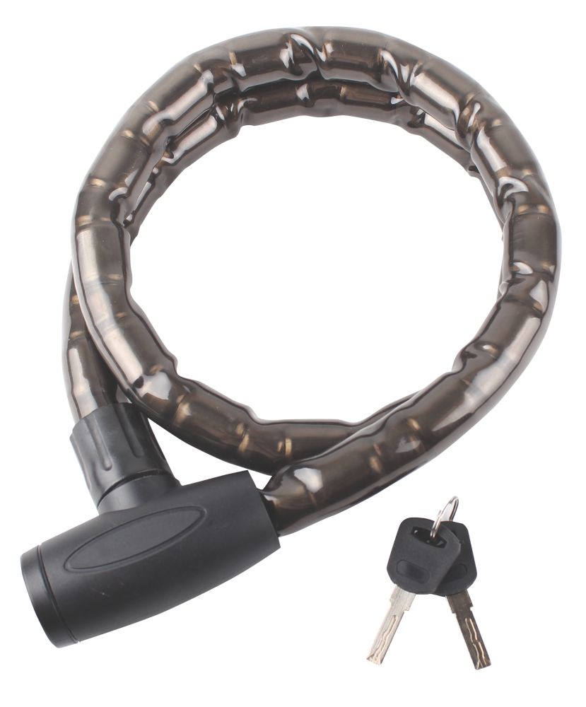 Image of Smith & Locke Metal & Plastic Armoured Security Cable 1.2m x 22mm 