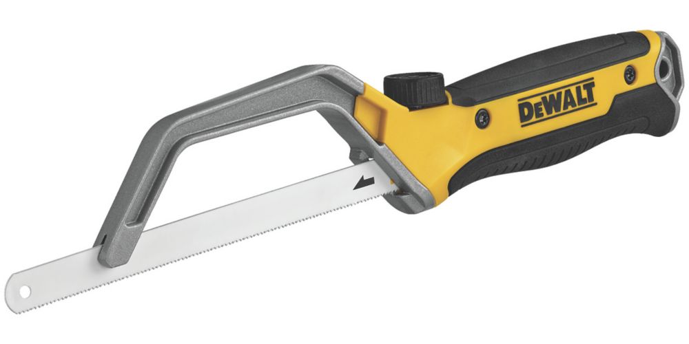 Image of DeWalt 20tpi Metal/Plastic Mini Hacksaw 12" 