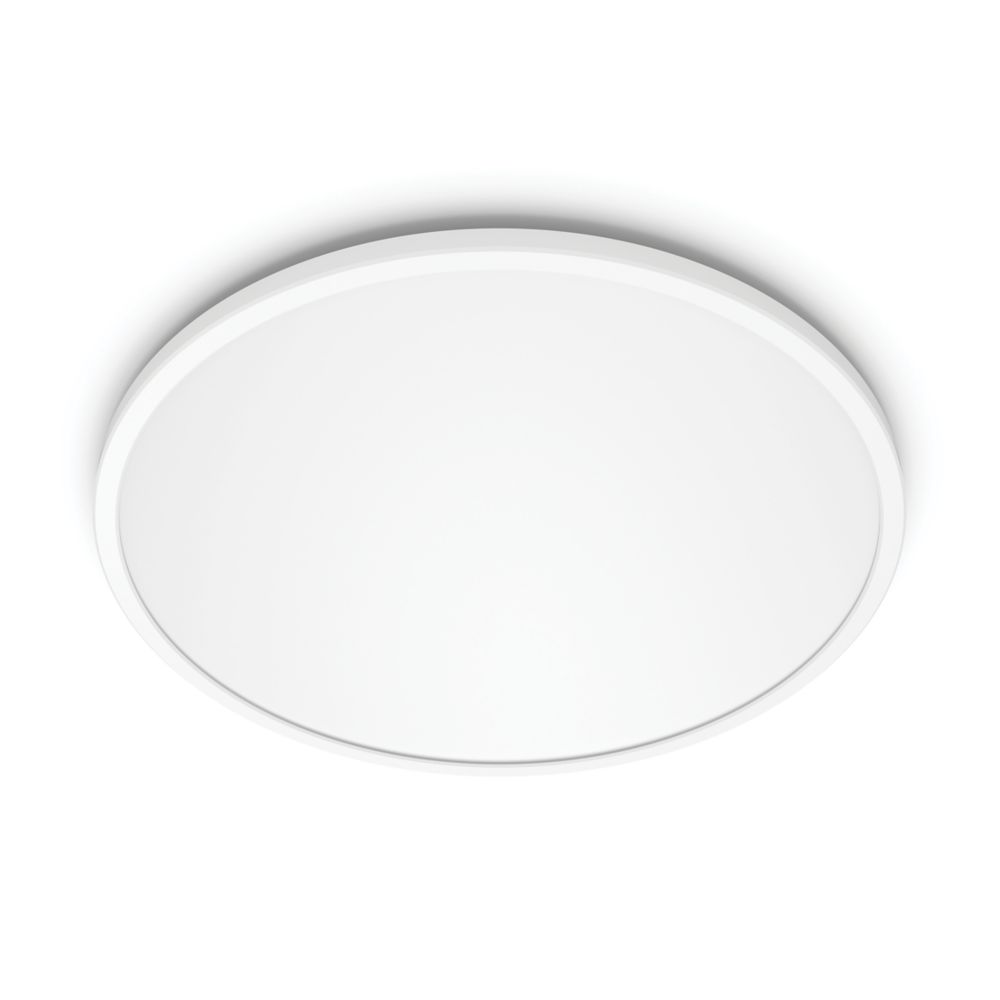Image of Philips SuperSlim LED Ceiling Light IP20 White 18W 1500lm 