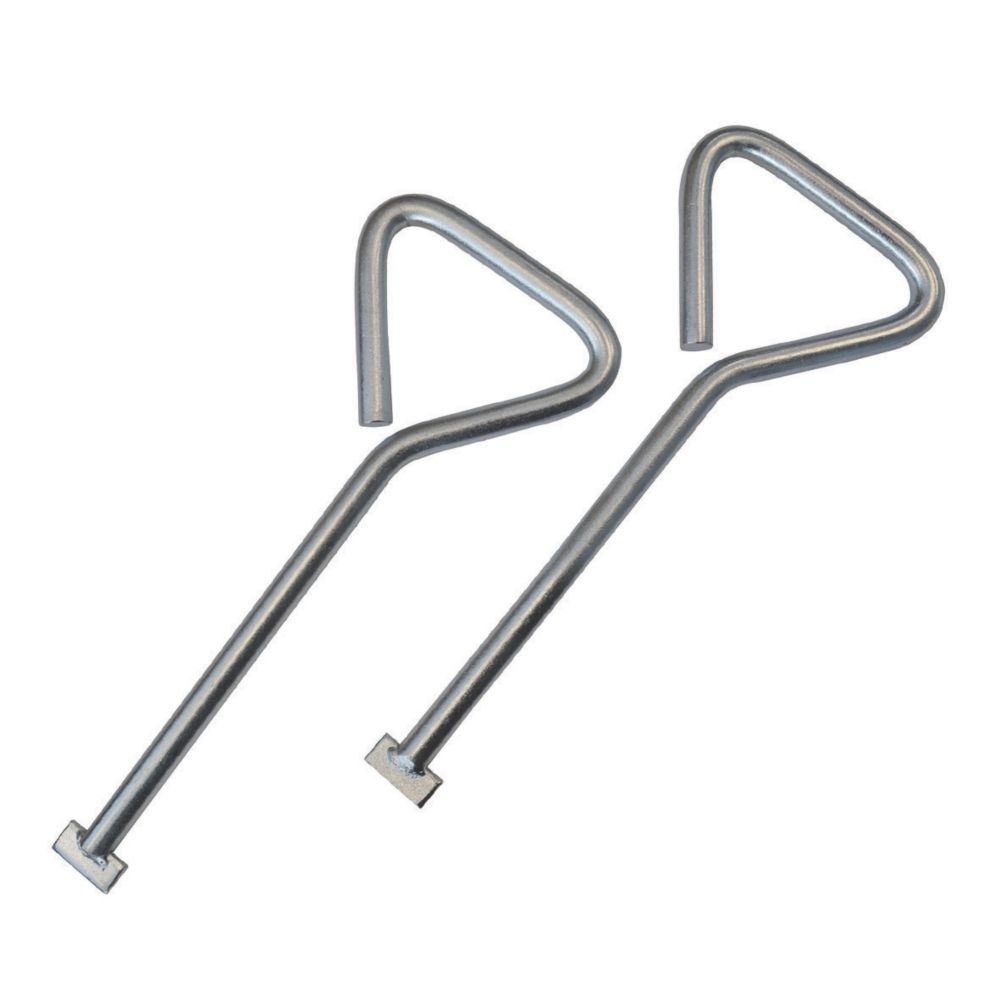 Image of Faithfull 320mm Manhole Keys 2 Keys Supplied 