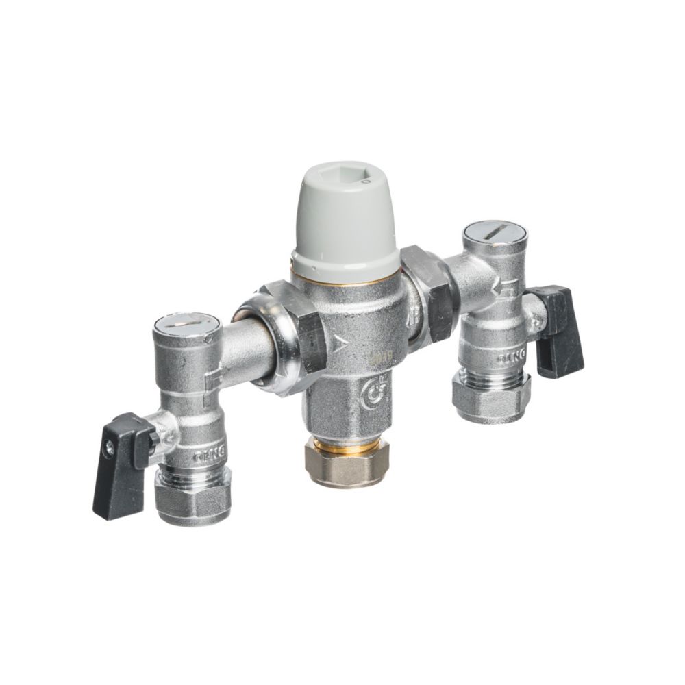Image of Flomasta CA-100827 Thermostatic Mixing Valve 15mm 
