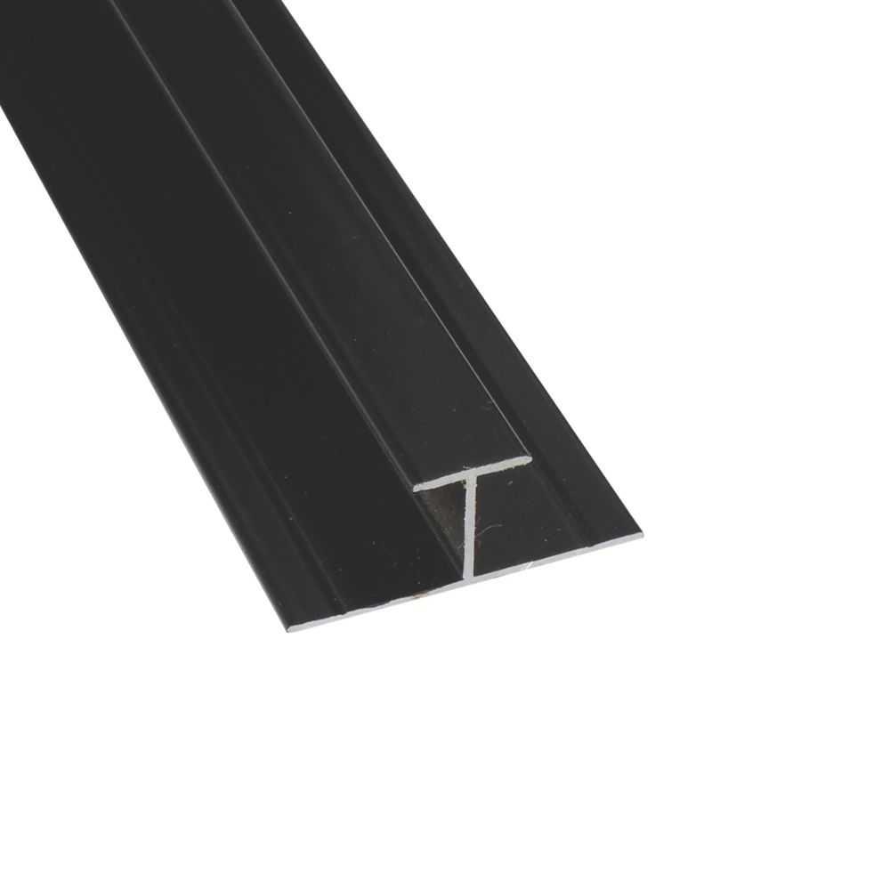 Image of Splashwall H-Joint Black 2420mm x 11mm 