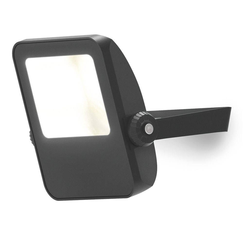 Image of 4lite Outdoor LED Floodlight Black 20W 2100lm 