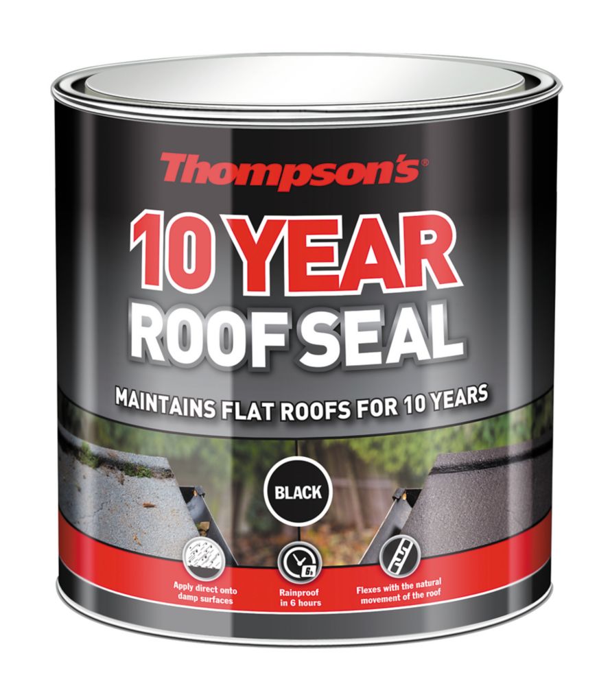 Image of Thompsons 10 Year Roof Seal Black 2.5Ltr 