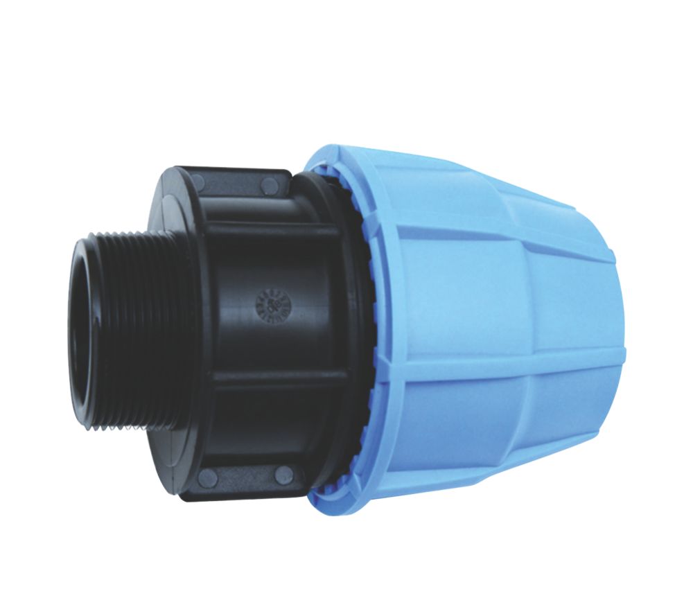 Image of FloPlast 491202 Male Pipe Adaptor 20mm x 3/4" 