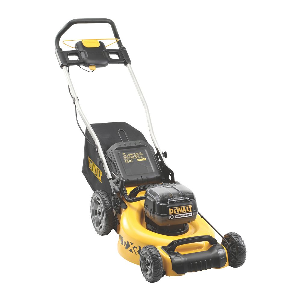 Image of DeWalt 18V Li-Ion XR Brushless Cordless 48cm Rotary Lawn Mower - Bare 