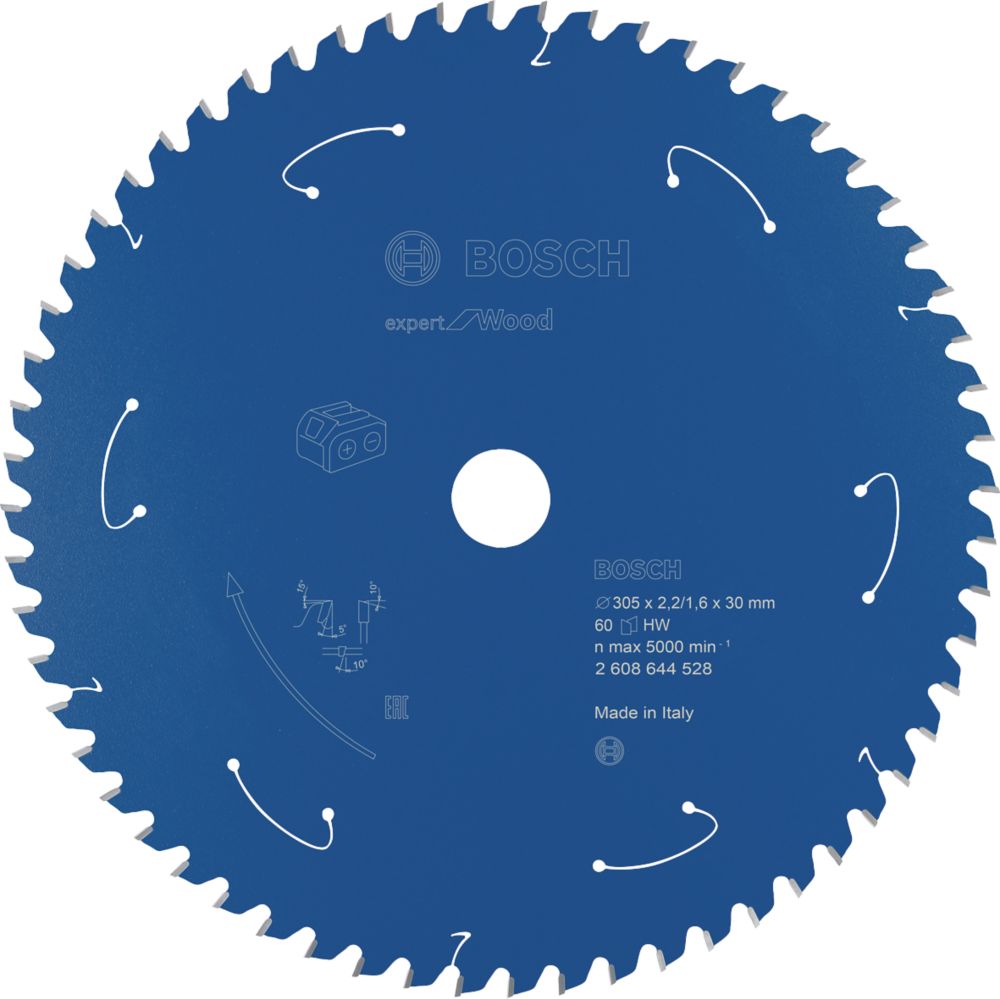Image of Bosch Expert Wood Circular Saw Blade 305mm x 30mm 60T 