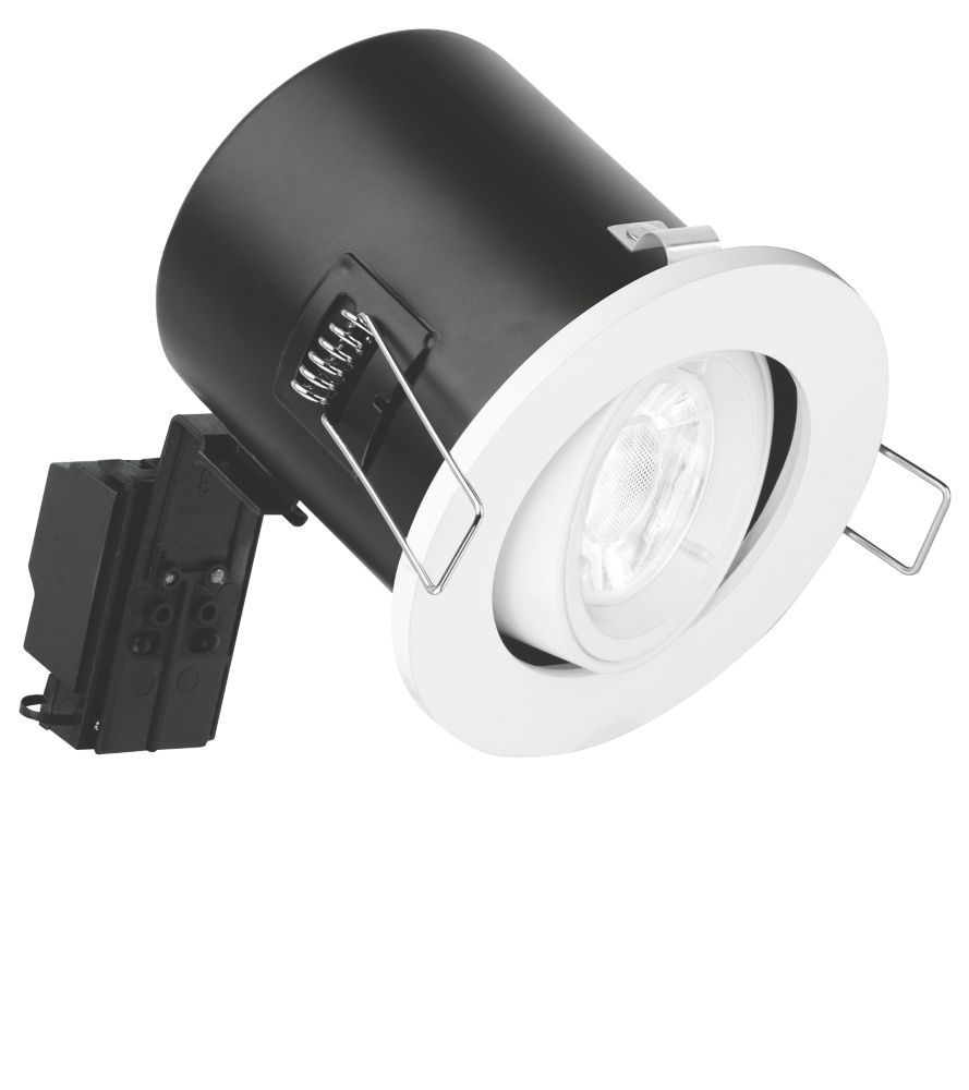 Image of Enlite EFD Adjustable Fire Rated LED Downlight White 5W 500lm 