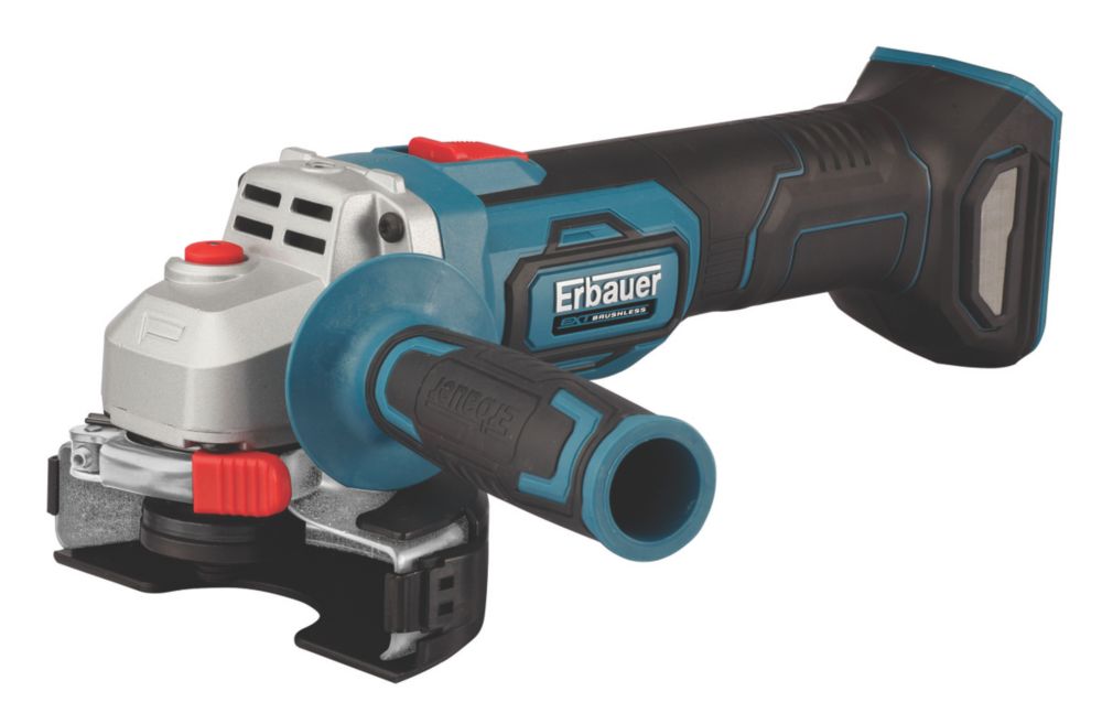 Image of Erbauer EAG18-Li 18V Li-Ion EXT 4 1/2" Brushless Cordless Angle Grinder - Bare 