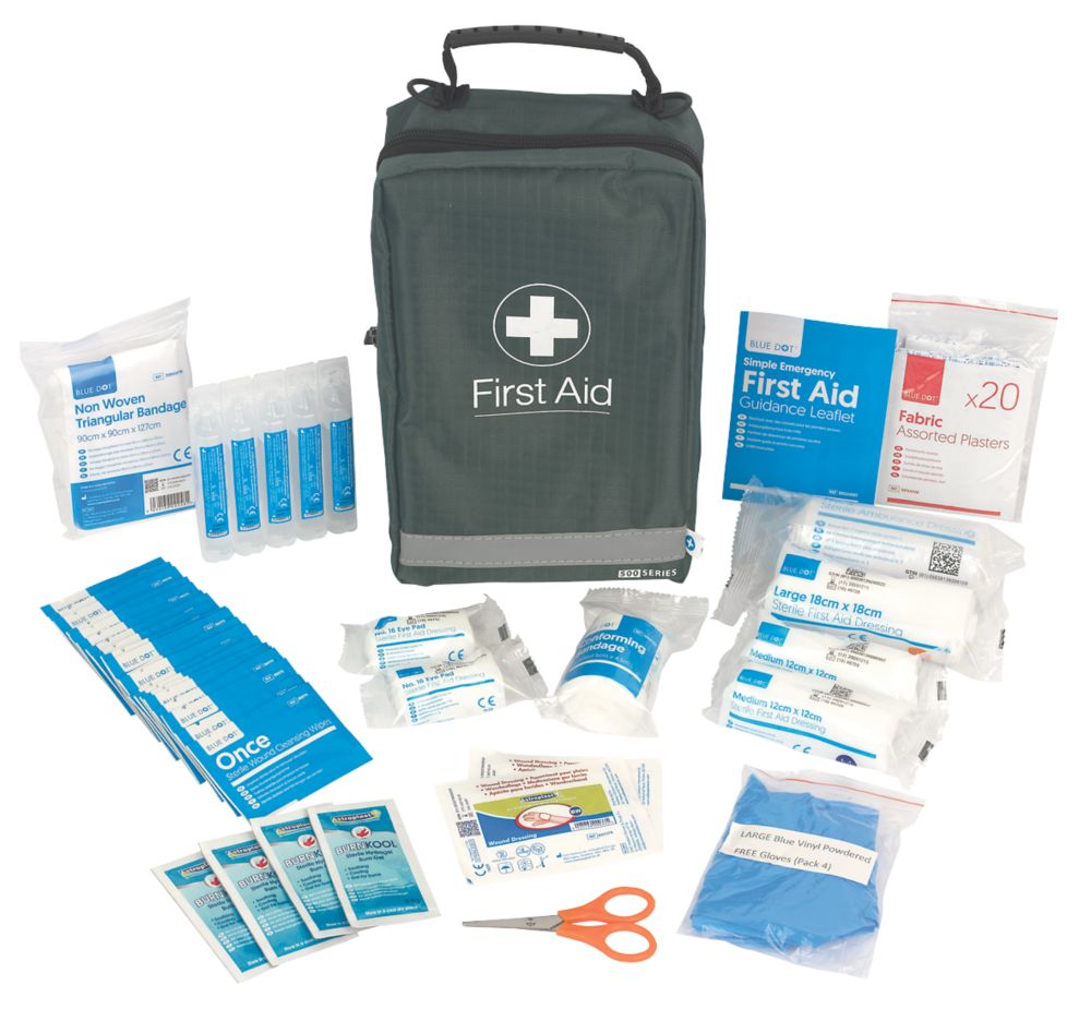 Image of Wallace Cameron Toolbox & DIY First Aid Pouch 63 Pcs 