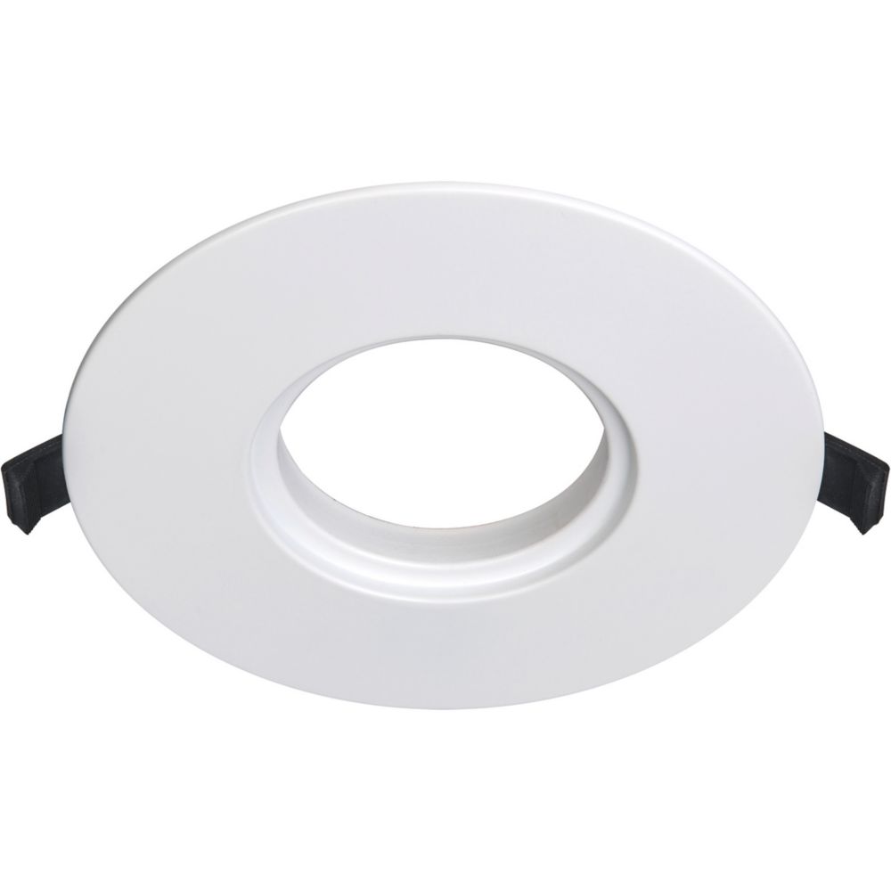 Image of Luceco FType Downlight Bezel Adaptor Plate Matt White 