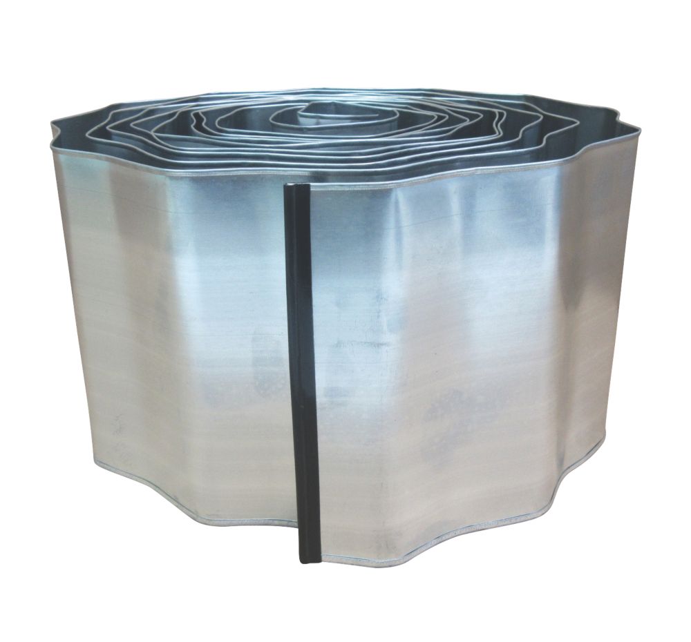 Image of Apollo Lawn Edging Galvanised 5m 
