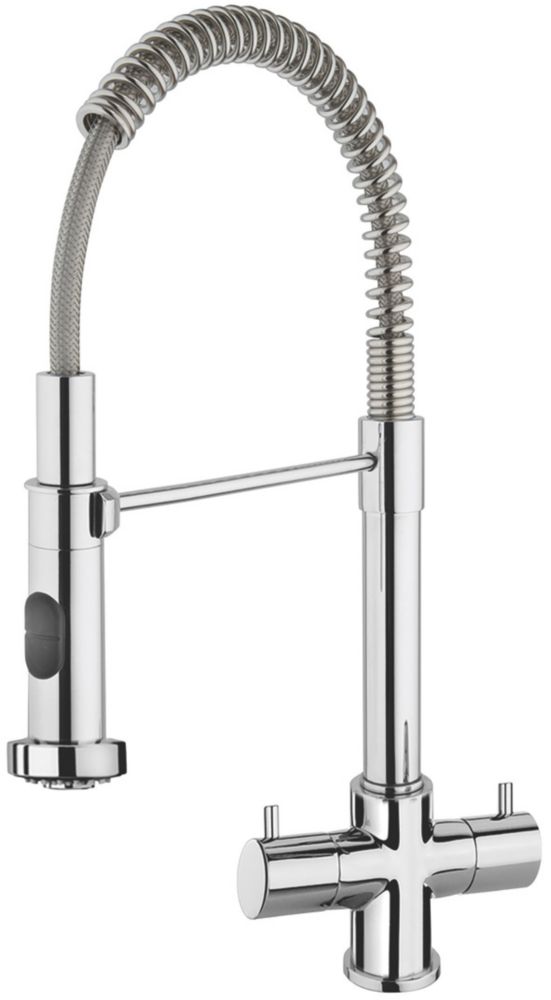 Image of Franke Varzo Pull-Out Mono Mixer Kitchen Tap Chrome 
