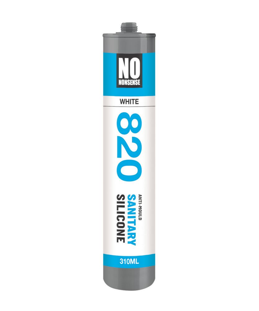 Image of No Nonsense Sanitary Silicone White 310ml 