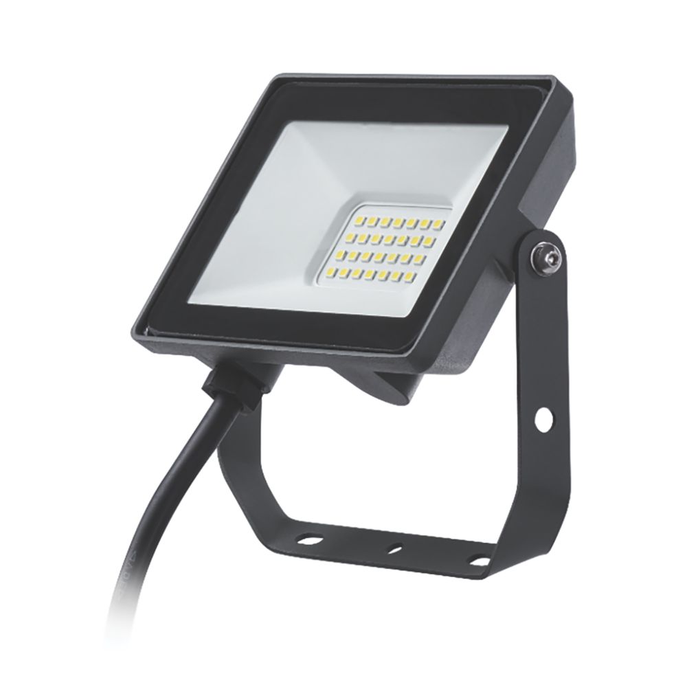 Image of Philips ProjectLine Outdoor LED Floodlight Black 10W 900lm 