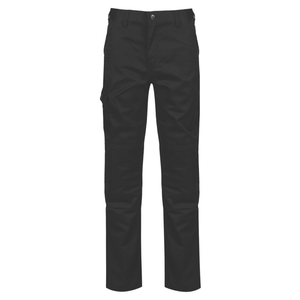 Image of Regatta Pro Cargo Trousers Black 40" W 29" L 