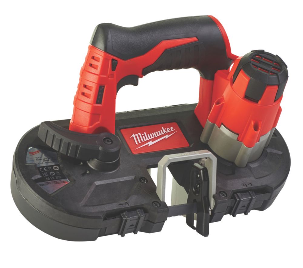 Image of Milwaukee M12 BS-0 41mm 12V Li-Ion RedLithium Cordless Sub-Compact Bandsaw - Bare 