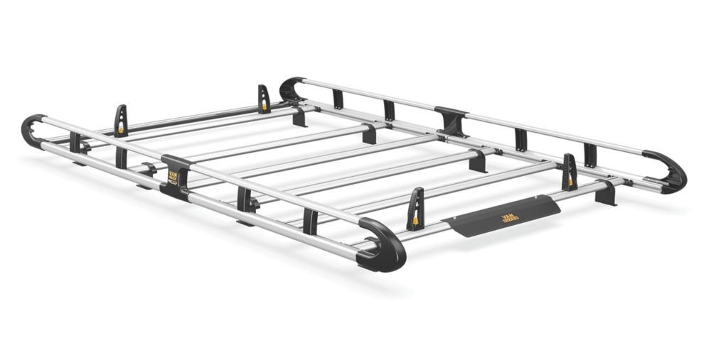 Image of Van Guard Renault Trafic 2014 on Roof Rack - 6-bar ULTIRack+ L1 H1 Tailgate 