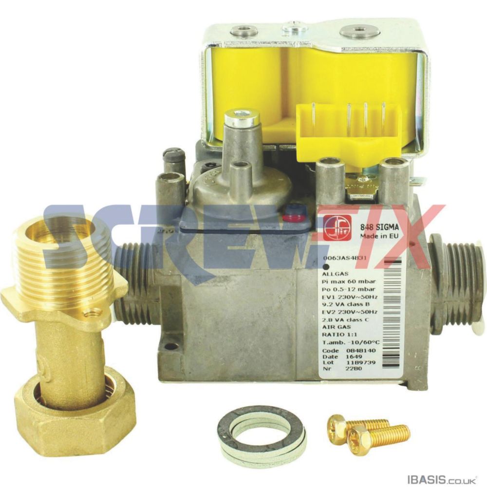 Image of Baxi 720301001 Gas Valve Kit 