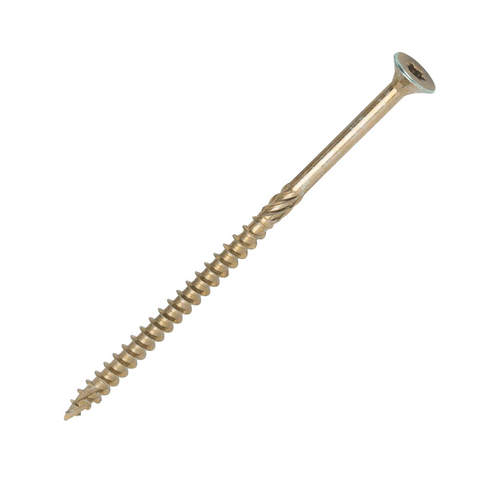 Image of Timco C2 Clamp-Fix TX Double-Countersunk Multi-Purpose Clamping Screws 6mm x 120mm 100 Pack 