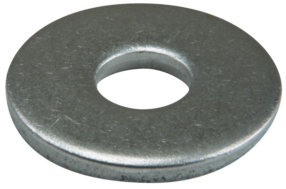 Image of Easyfix A2 Stainless Steel Large Flat Washers M5 x 1.2mm 50 Pack 