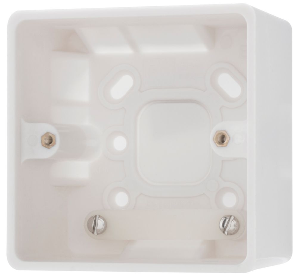 Image of British General 1-Gang Surface Pattress Surface Box 47mm 