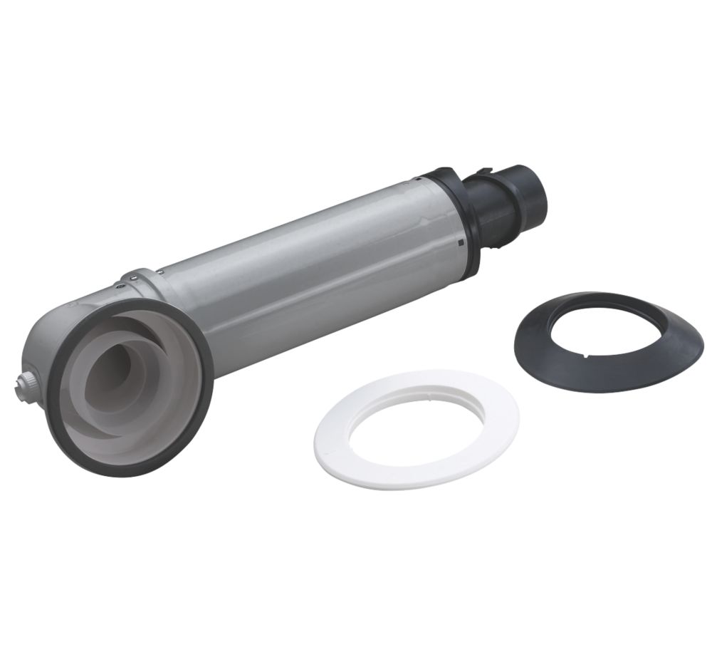 Image of Worcester Bosch Telescopic Flue & Terminal 100mm x 170mm 