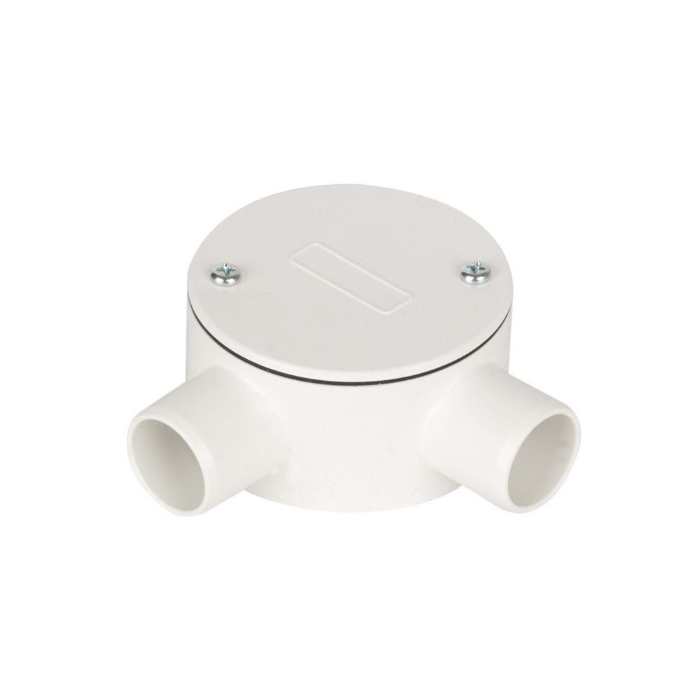Image of Deta TTE 2 Way 20mm Angle Box White 