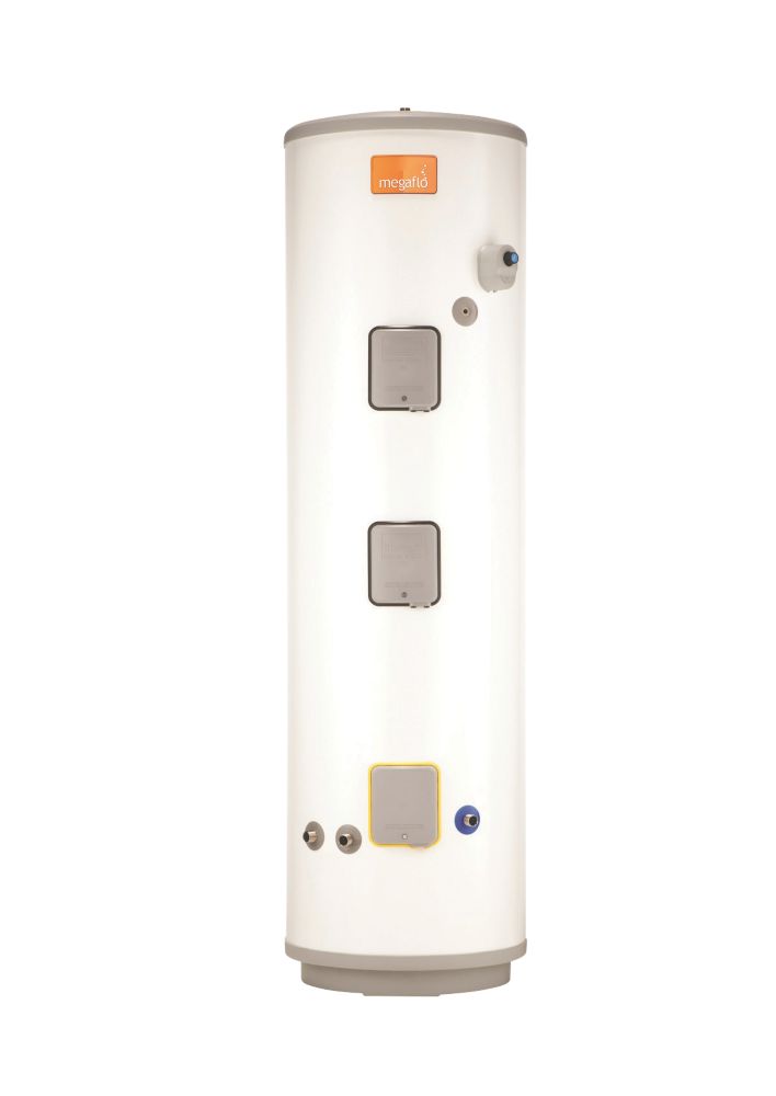 Image of Heatrae Sadia Megaflo Eco Solar 170sd Direct Unvented Unvented Hot Water Cylinder 170Ltr 1 x 3kW 