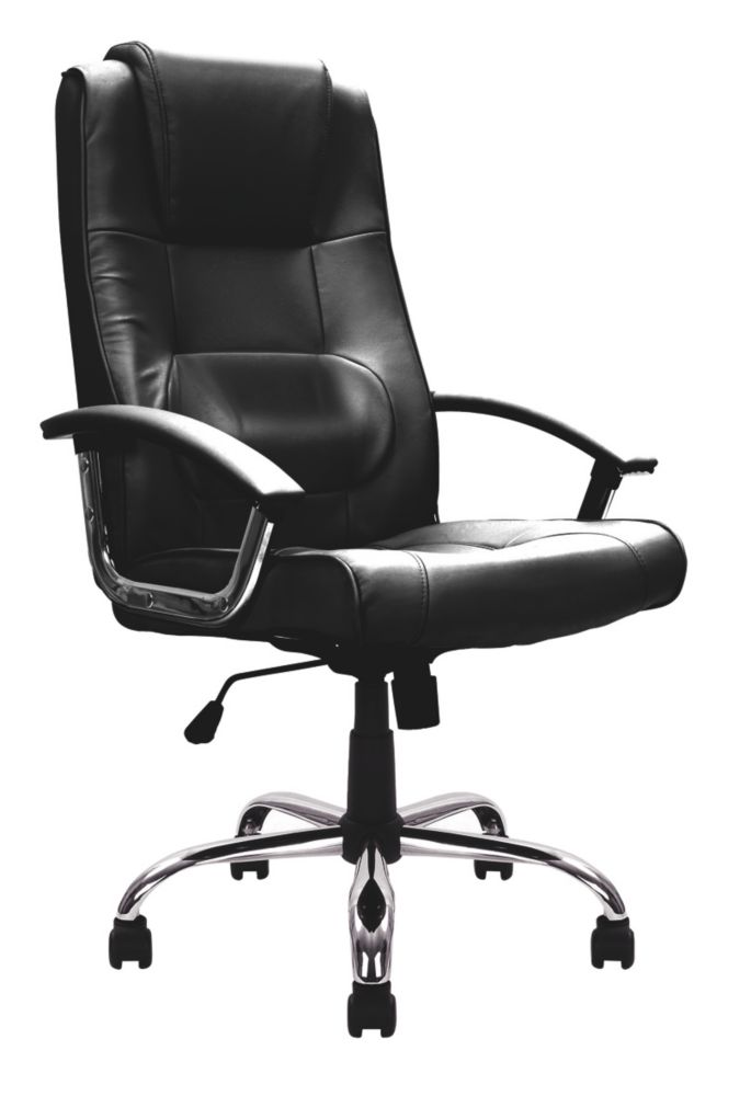 Image of Nautilus Designs Westminster High Back Executive Chair Black 