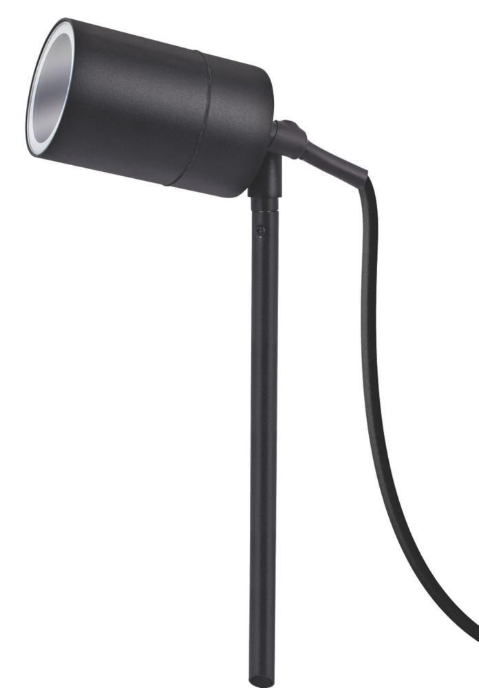 Image of Luceco LEXDLSBK-01 Outdoor Decorative Lawn Spike Light Black 