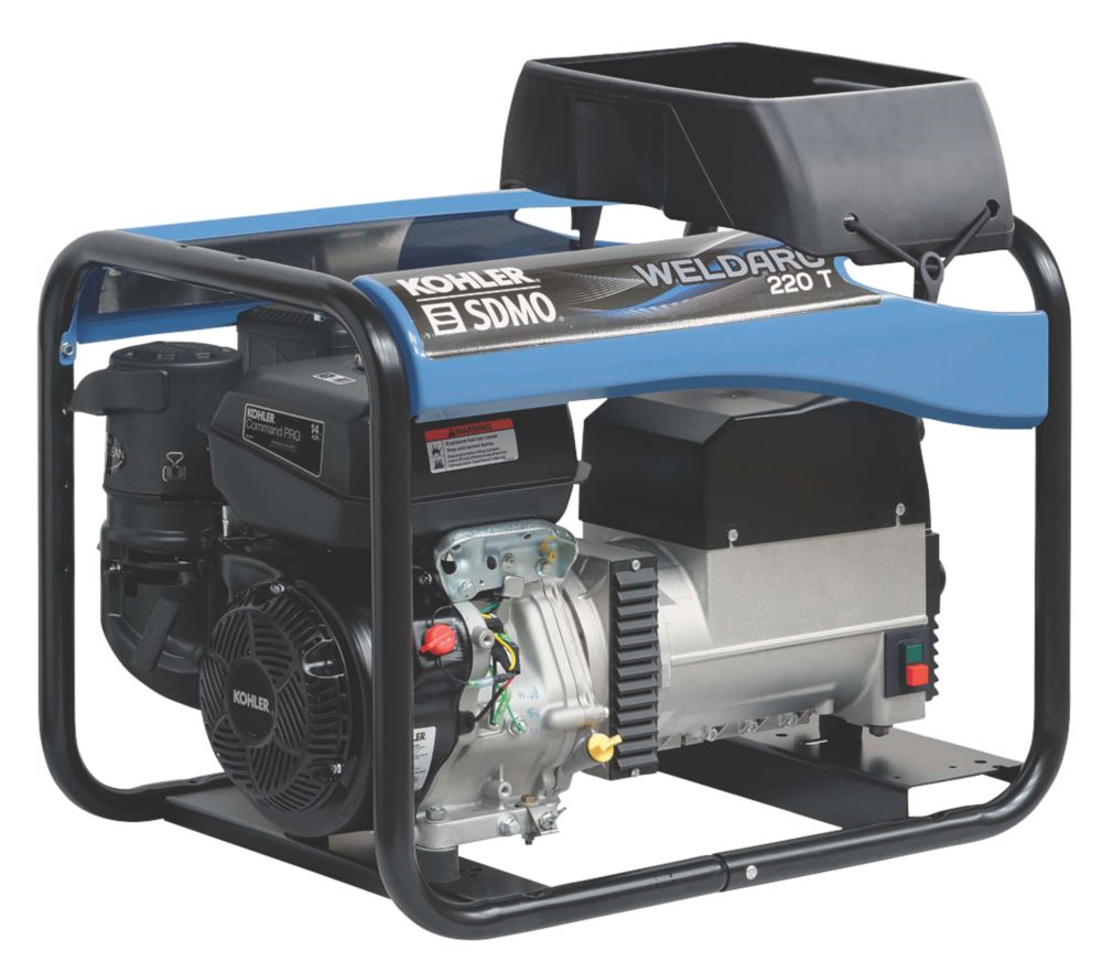 Image of Kohler WELDARC220T C5 5700W 200A DC Generator & Welding Set 230/400V 