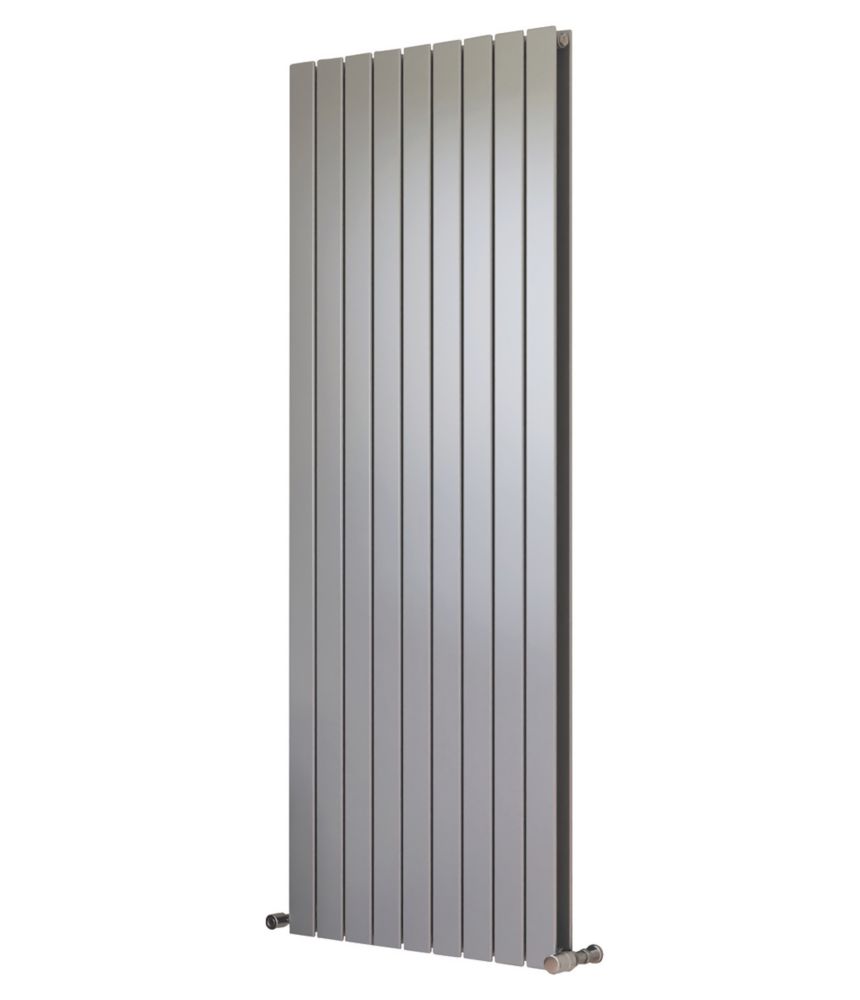 Image of Ximax Oceanus Duplex Horizontal or Vertical Designer Radiator 1800mm x 670mm Silver 
