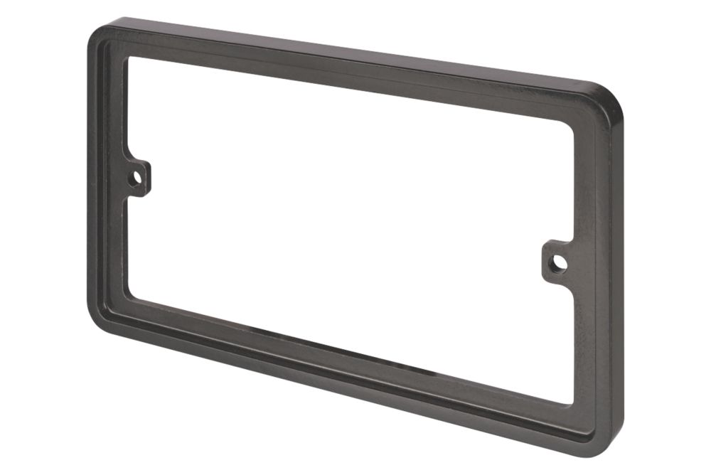 Image of Schneider Electric Lisse Deco 2-Gang Spacer Black 