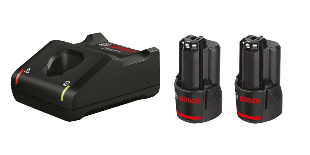 Image of Bosch GAL12V 12V 2.0Ah Li-Ion Coolpack Battery & Charger Set 